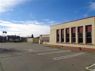 The Fred Robinson Property owned by Twin Rivers - the empty parking lot