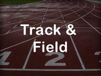 Track and Field - a track in the background