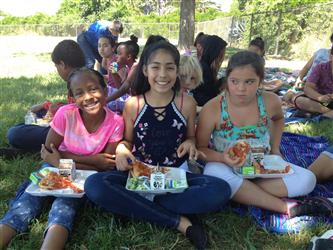 Kohler Safe School Ambassadors having lunch
