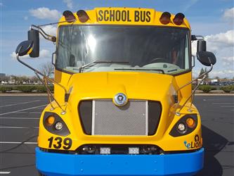 Front of Elion bus electric bus 