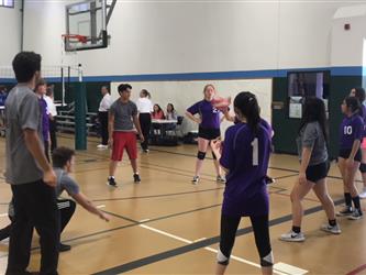 Pacific Volleyball team