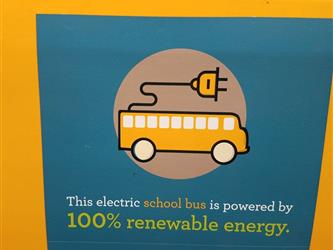 SMUD Branding EV Bus