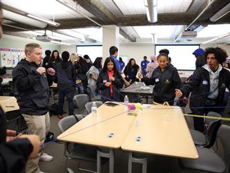Rio Linda High students succeed with team work