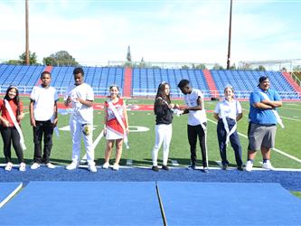 Highlands High Homecoming Court